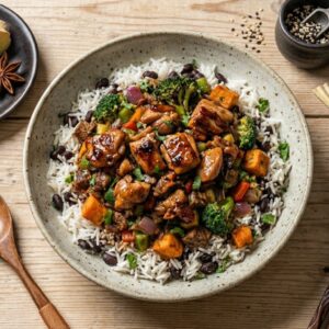 Pollo Teriyaki casero